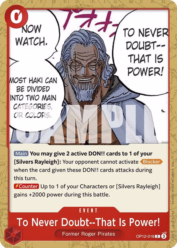 To Never Doubt--That Is Power!
