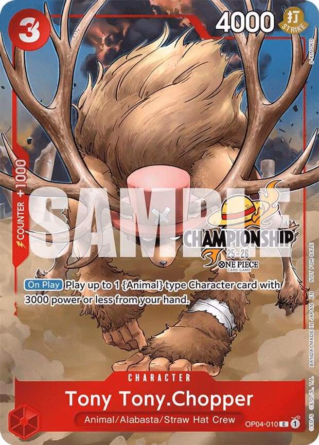 Tony Tony.Chopper (CS 25-26 Celebration Pack)