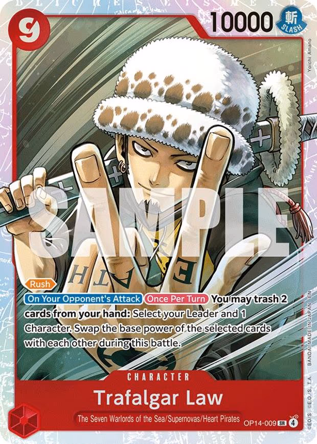 Trafalgar Law - SR (OP14-009)