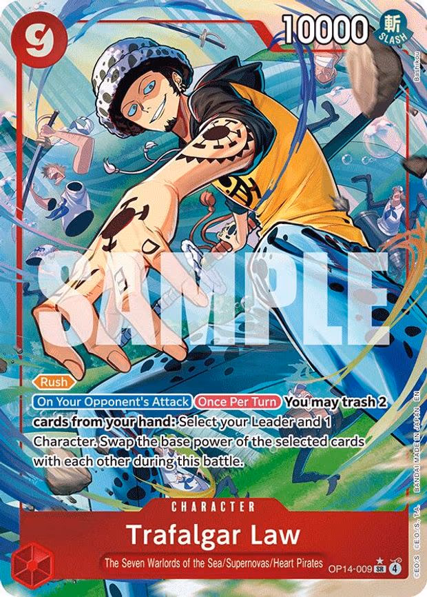 Trafalgar Law - SR (OP14-009)