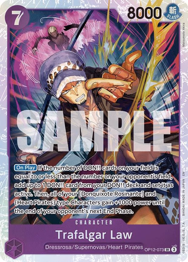 Trafalgar Law - SR (OP12-073)