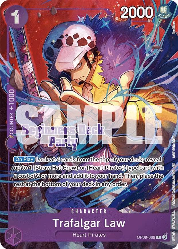 Trafalgar Law (Beginners Deck Party [ST-23] - [ST-28] Winner Pack)