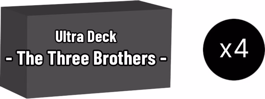 Ultra Deck: The Three Brothers Display Case
