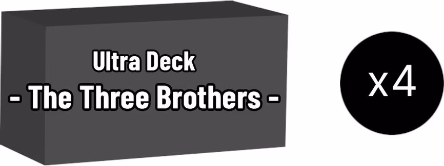 Ultra Deck: The Three Brothers Display Case