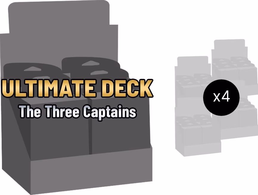 Ultra Deck: The Three Captains Display Case