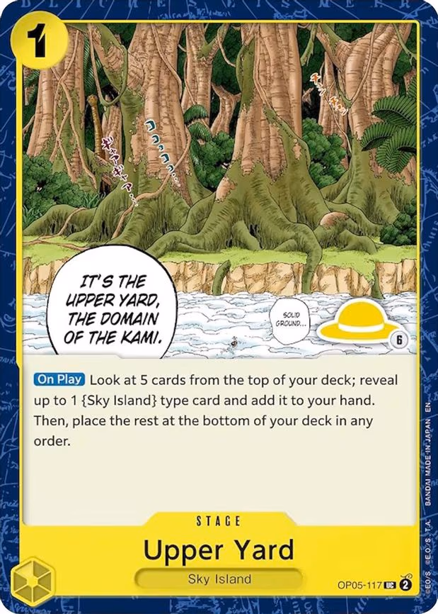 Upper Yard (Luffy Deck) - UC (OP05-117)
