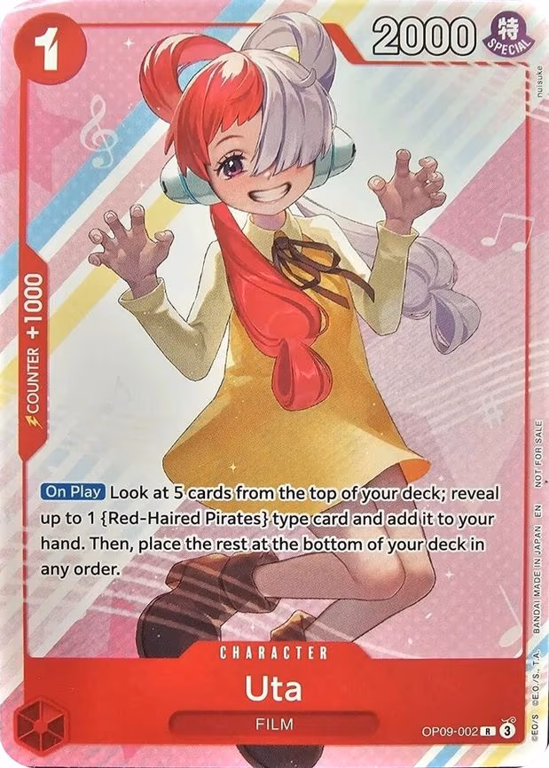 Uta (Welcome Pack Vol. 2) - R (OP09-002)