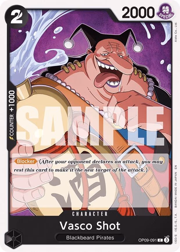 Vasco Shot (Reprint)