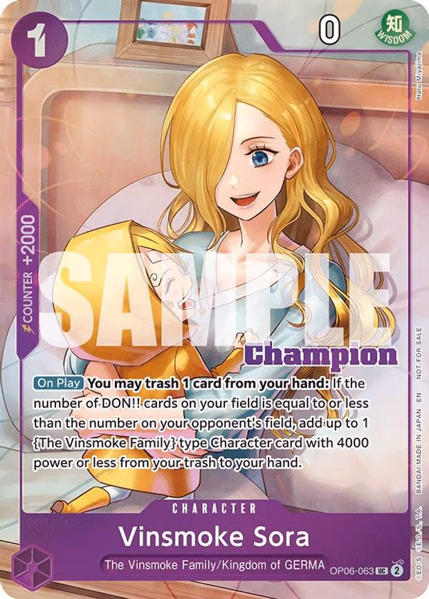 Vinsmoke Sora - UC (OP06-063)