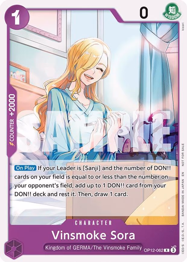 Vinsmoke Sora - R (OP12-062)