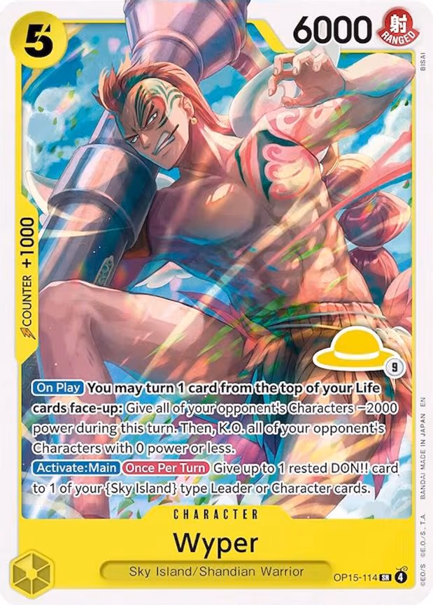 Wyper (Luffy Deck) - SR (OP15-114)