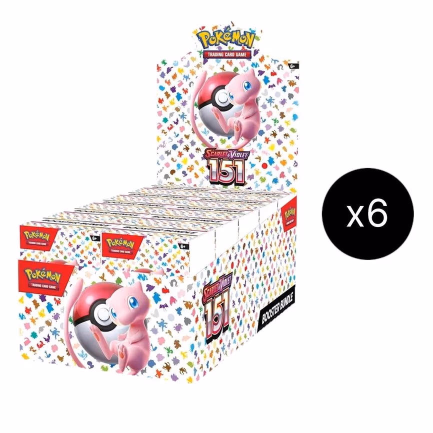 151 Booster Bundle Display Case