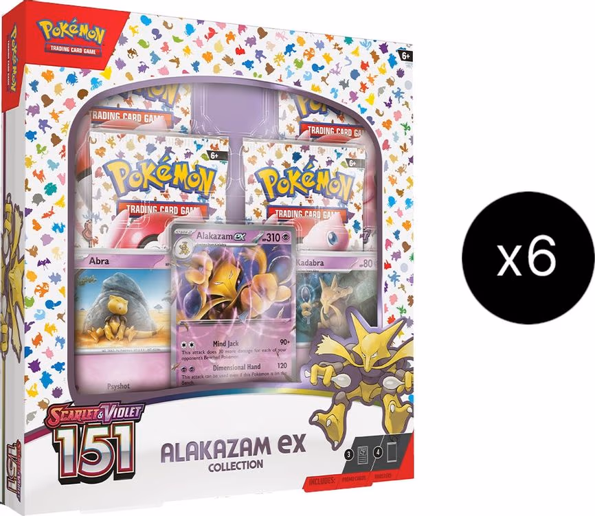 151 Collection Alakazam ex Case
