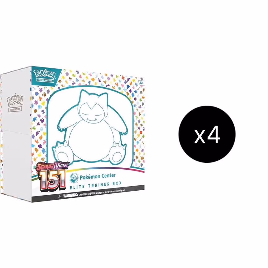 151 Pokemon Center Elite Trainer Box (Exclusive) Case