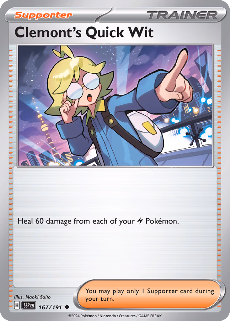 Clemont's Quick Wit