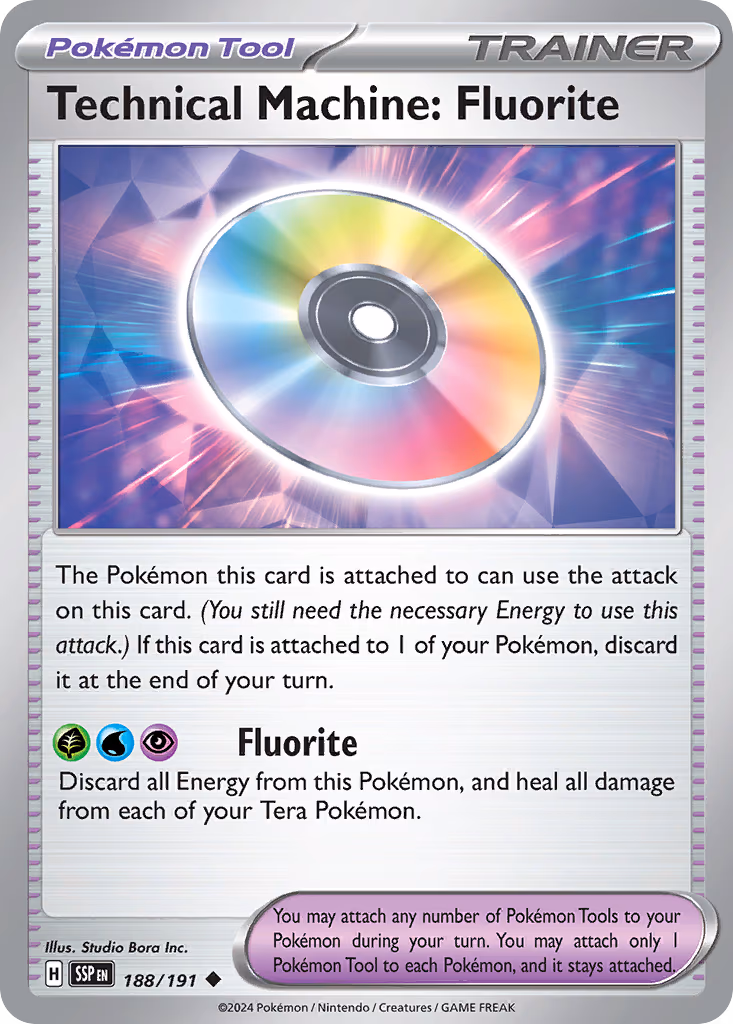 Technical Machine: Fluorite - Uncommon (188/191)