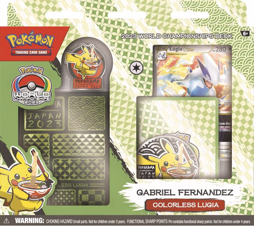 2023 World Championship Deck: Gabriel Fernandez (Colorless Lugia)
