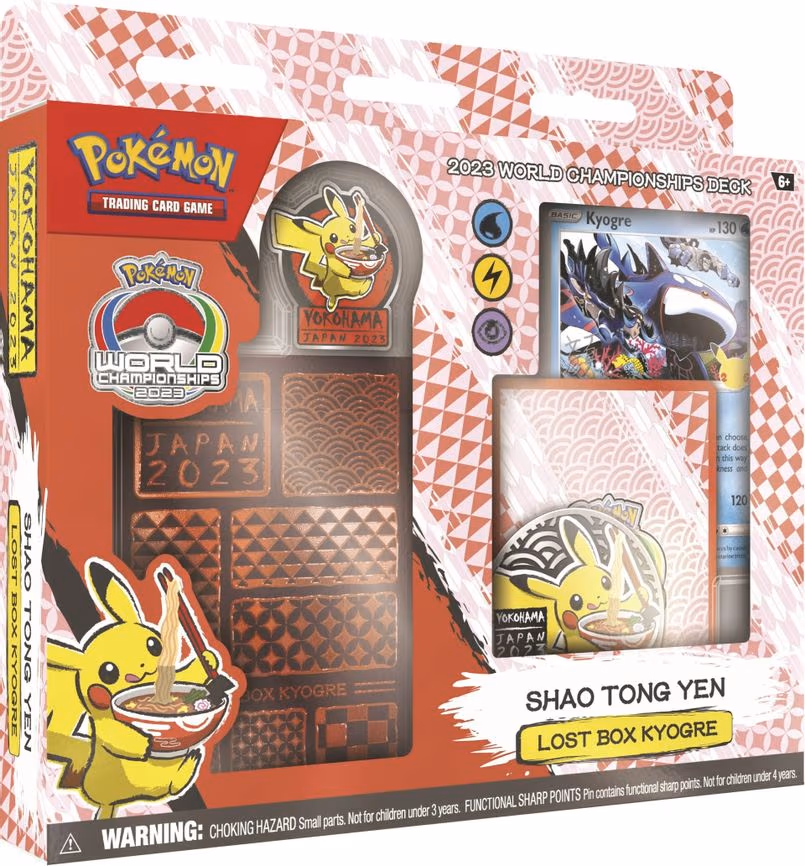2023 World Championship Deck: Shao Tong Yen (Lost Box Kyogre)