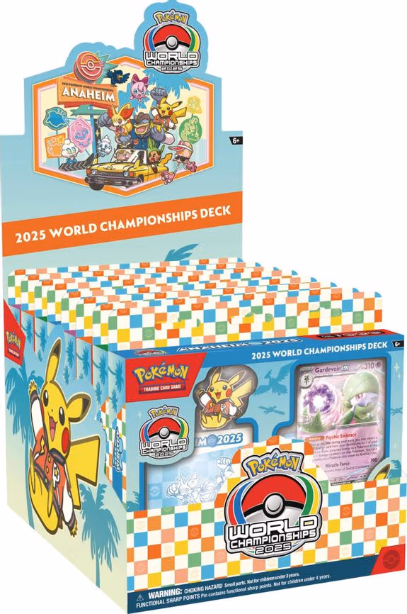 2025 World Championship Deck Display