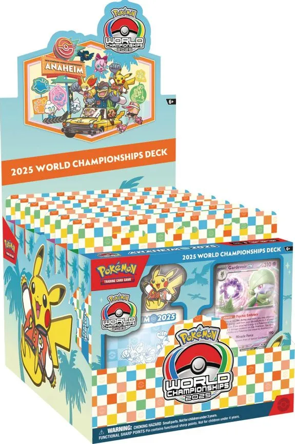 2025 World Championship Deck Display