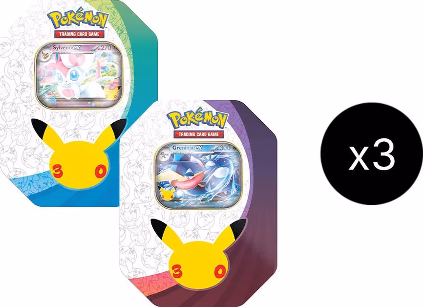 30th Celebration ex Tin Case