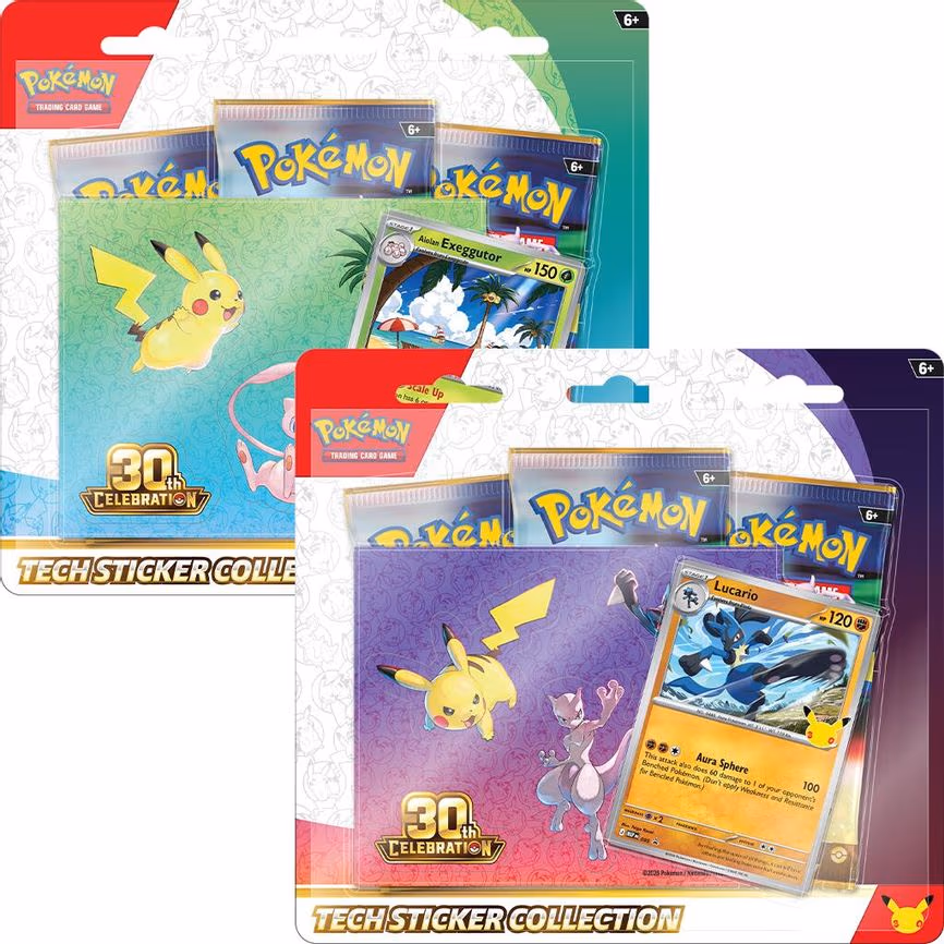 30th Celebration Tech Sticker Collection [Set of 2]