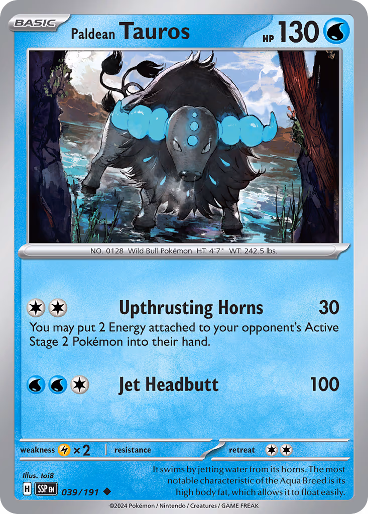 Paldean Tauros