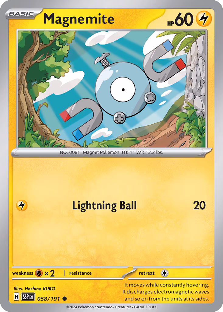 Magnemite - Common (058/191)