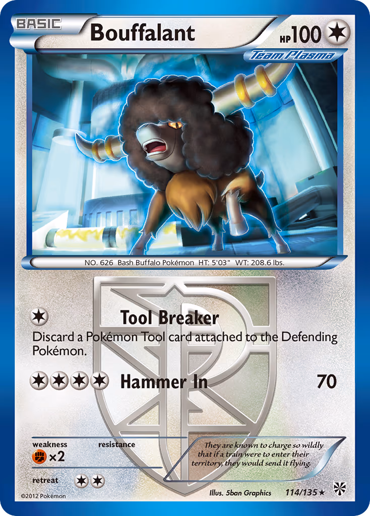 Bouffalant (Team Plasma)