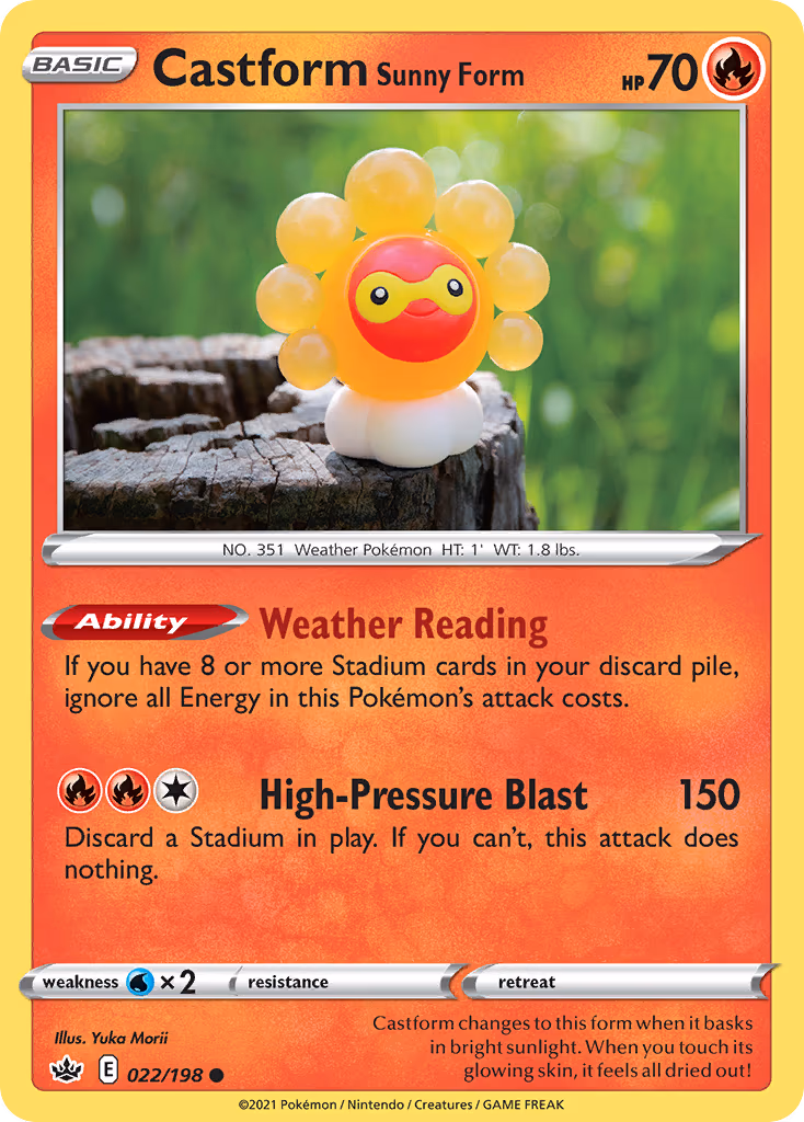 Castform Sunny Form