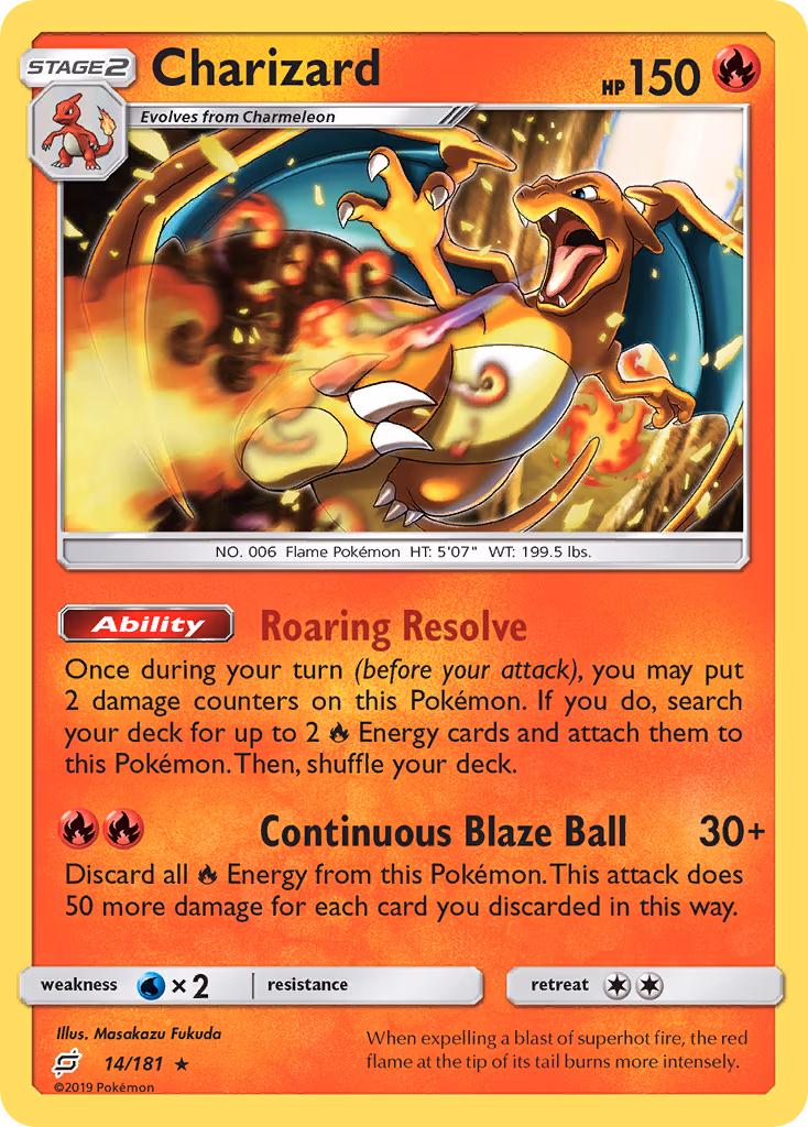 Charizard - Rare (14/181)