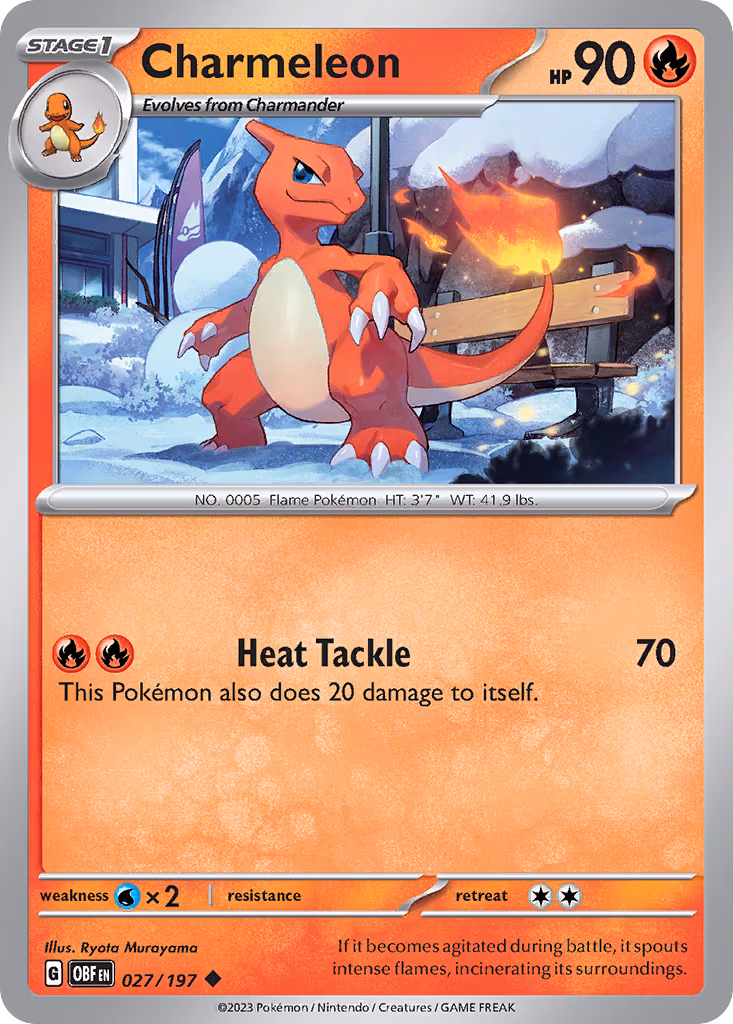 Charmeleon - Uncommon (027/197)