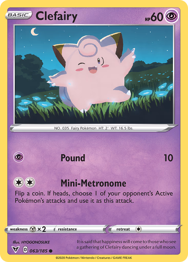Clefairy - Common (063/185)