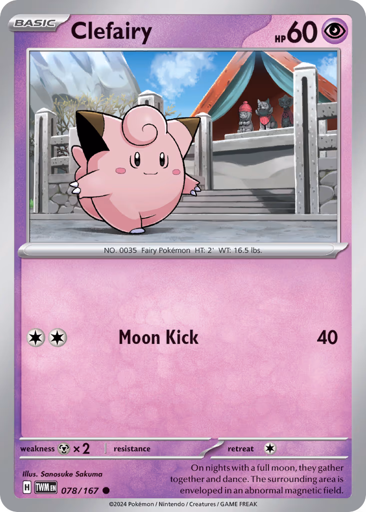Clefairy - Common (078/167)