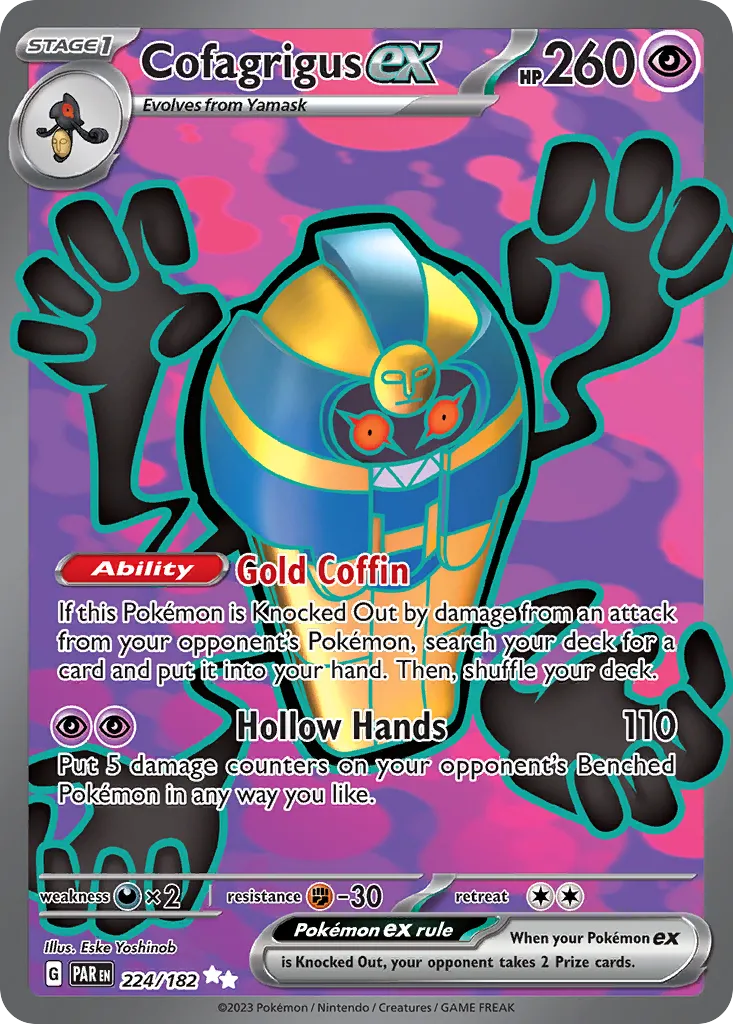 Cofagrigus ex - Ultra Rare (224/182)