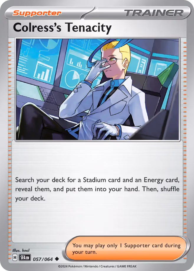 Colress's Tenacity - Uncommon (057/064)