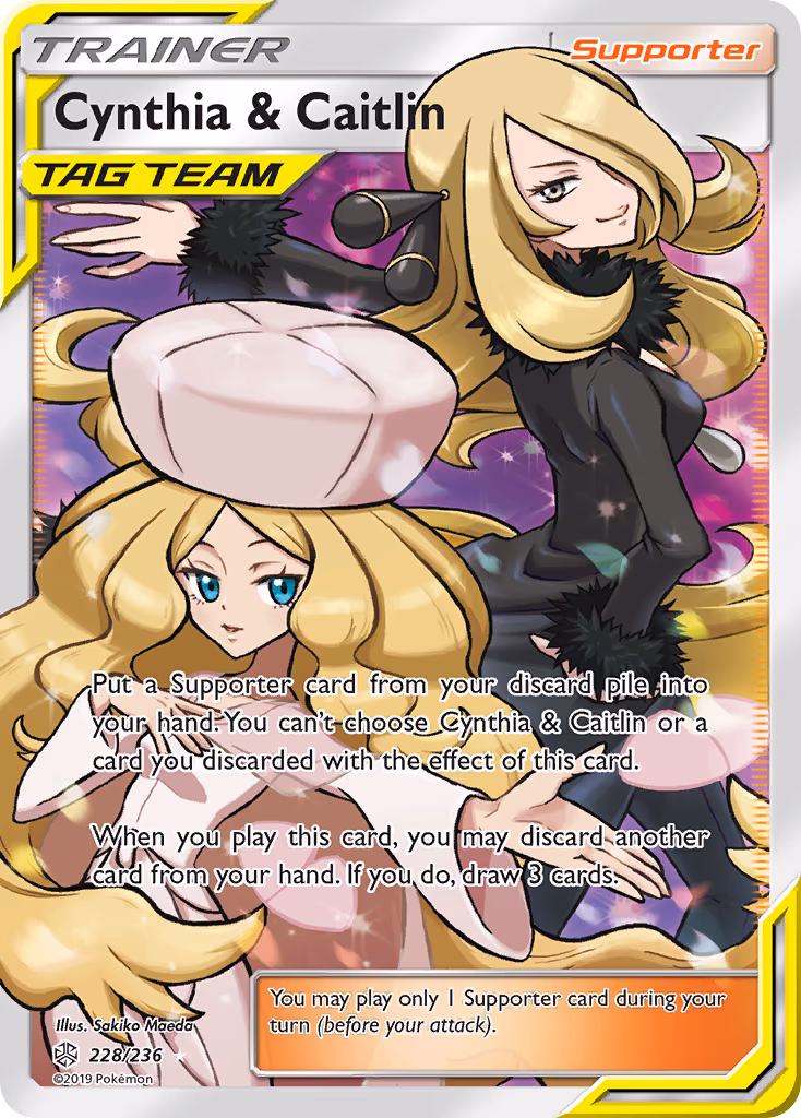 Cynthia & Caitlin - Ultra Rare (228/236)