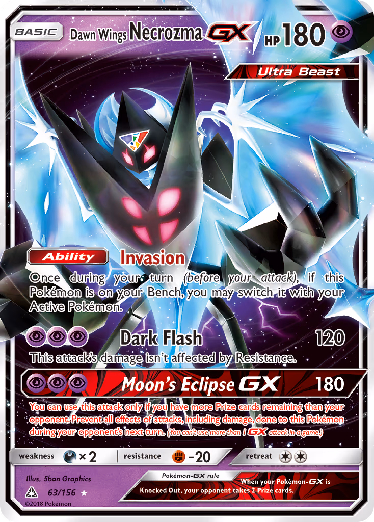 Dawn Wings Necrozma GX