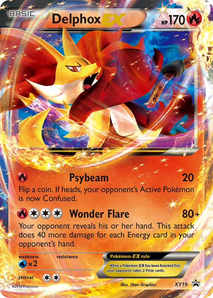 Delphox EX - Promo (XY19)