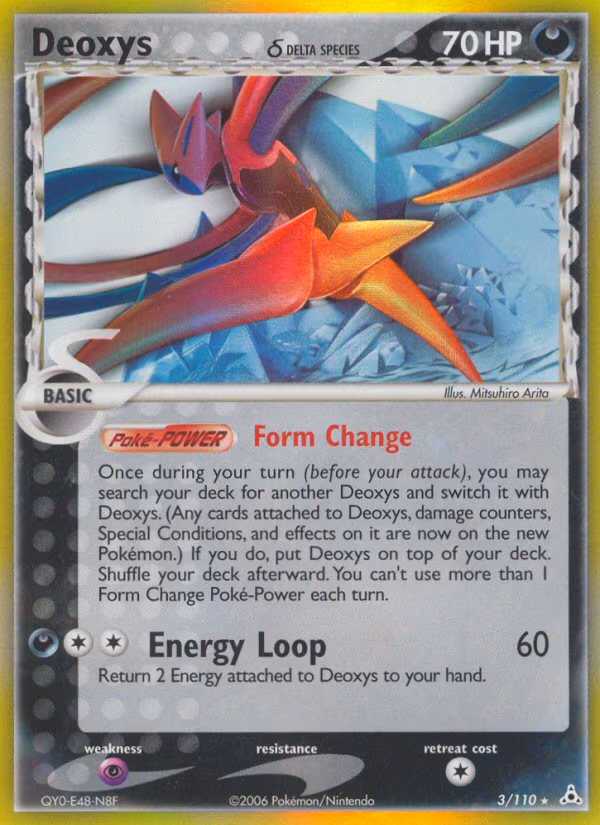 Deoxys (Delta Species - Attack Forme)