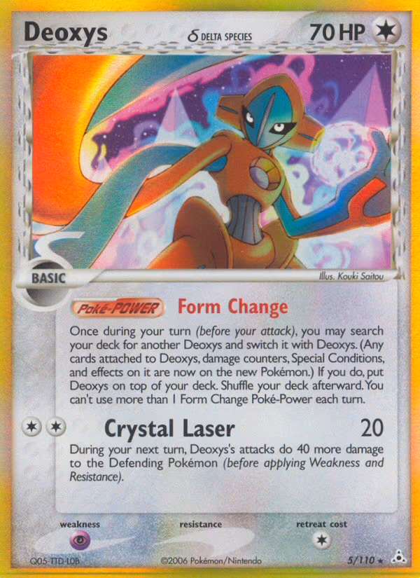 Deoxys (Delta Species - Normal Forme)