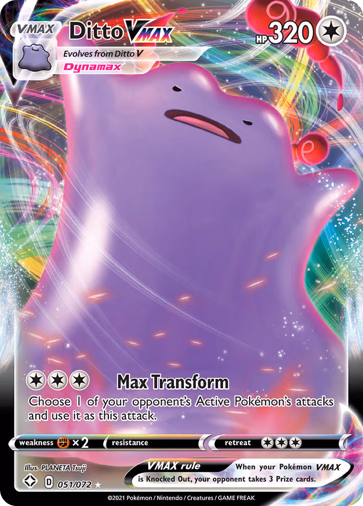 Ditto VMAX - Ultra Rare (051/072)