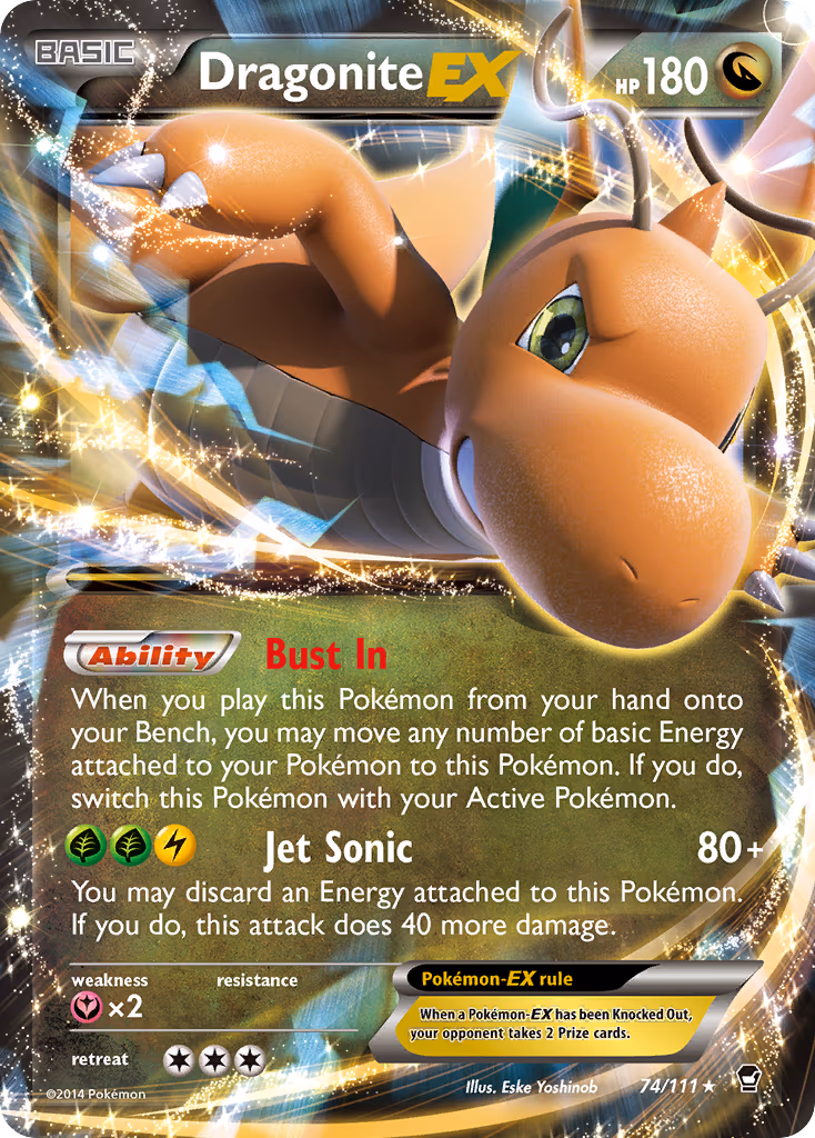 Dragonite EX - Ultra Rare (74/111)