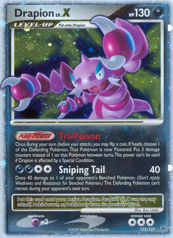 Drapion LV.X - Ultra Rare (123/127)
