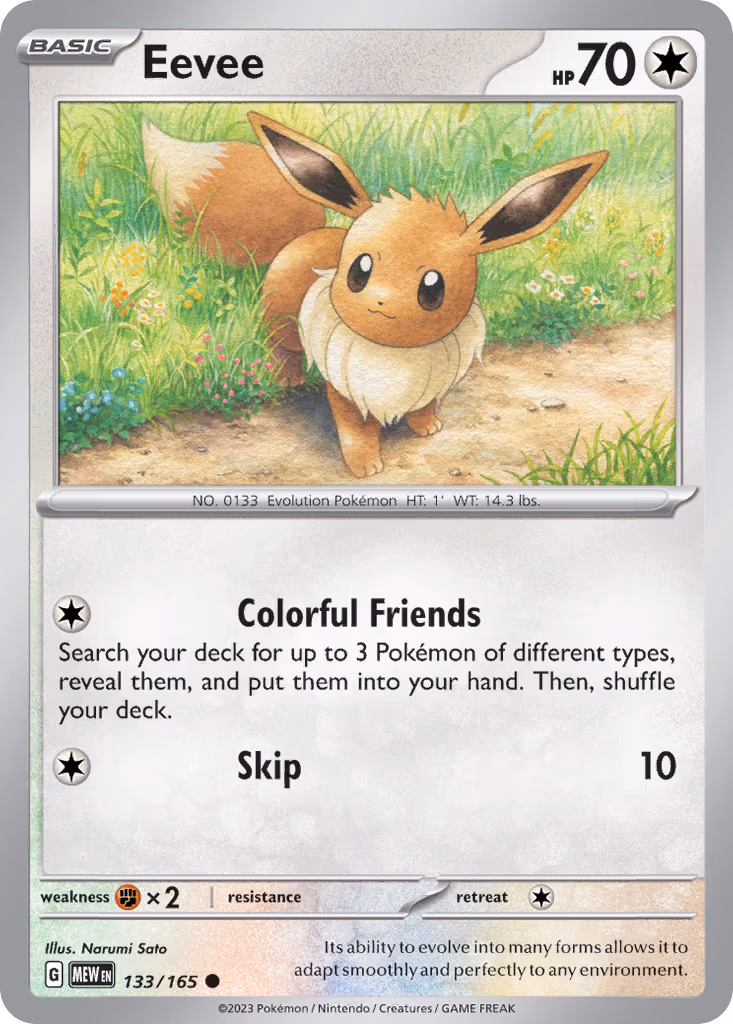 Eevee - Common (133/165)