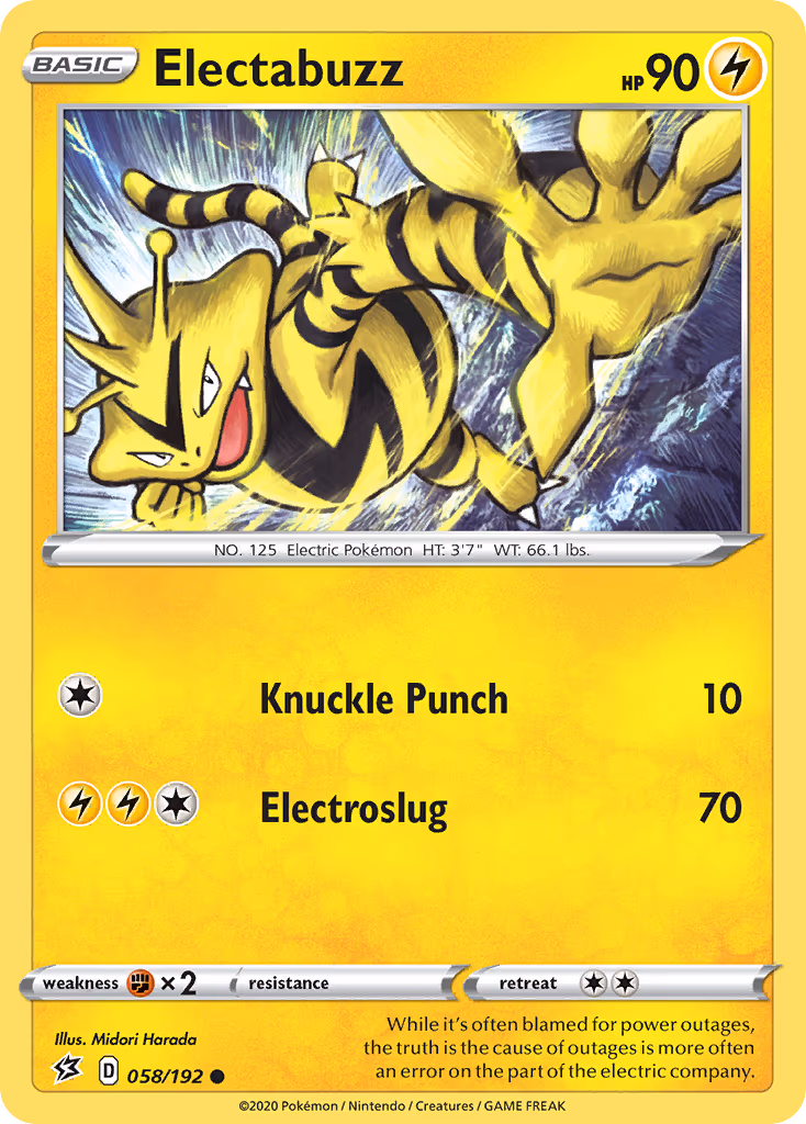 Electabuzz - Common (058/192)