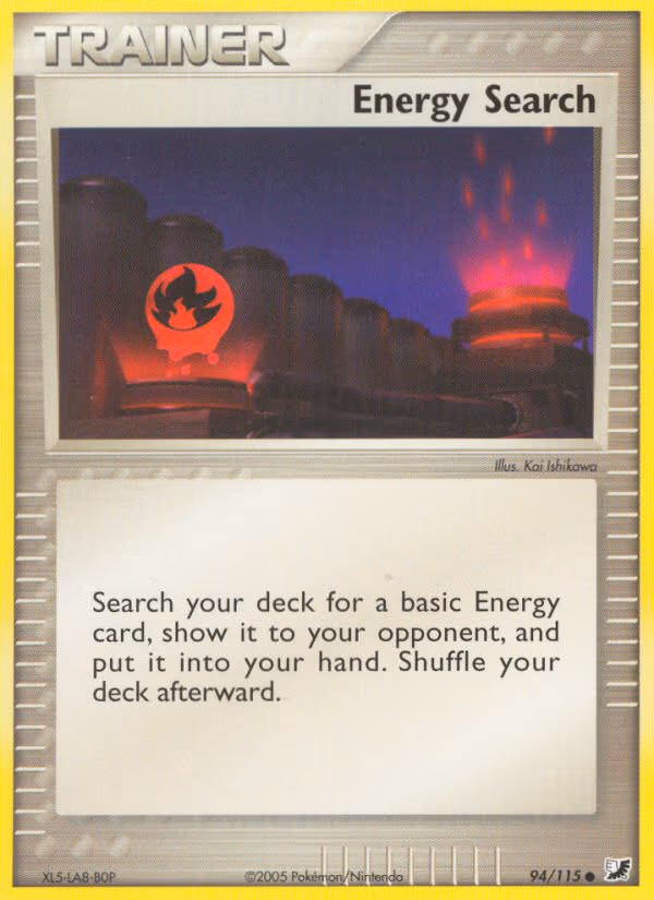 Energy Search
