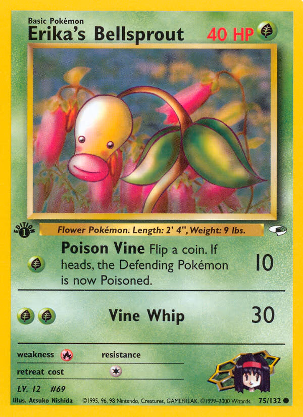 Erika's Bellsprout - Common (075/132)