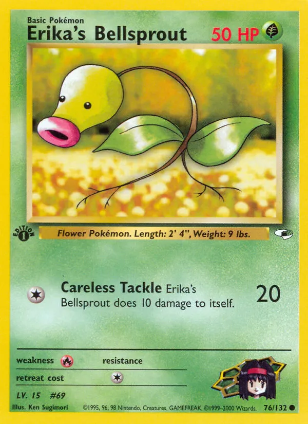 Erika's Bellsprout - Common (076/132)