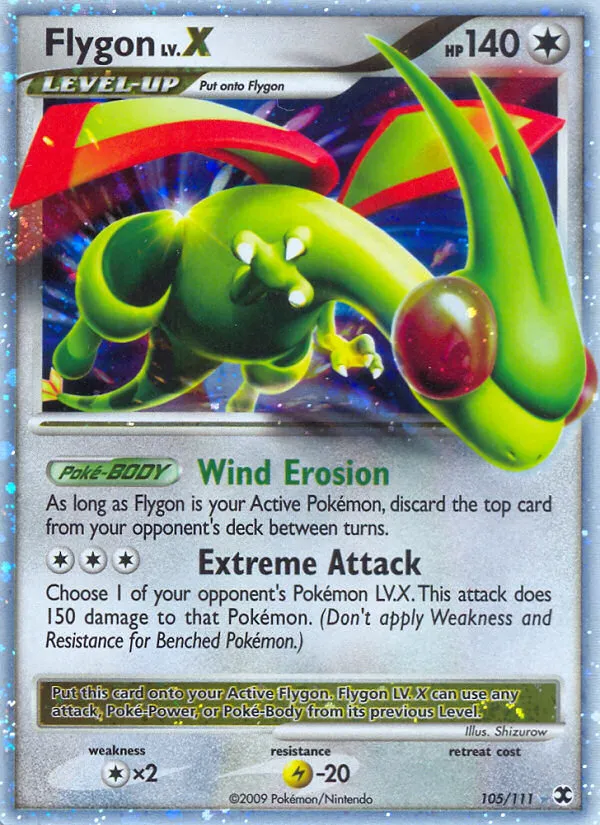 Flygon Lv.X - Ultra Rare (105/111)